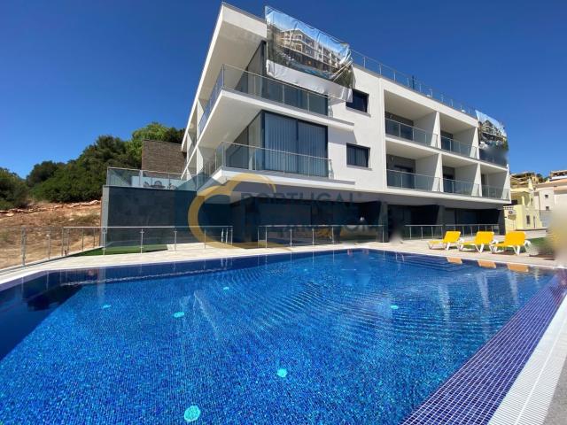Apartamento T0 com Vista mar, piscina e garagem 85m² Albufeira e Olhos de Água