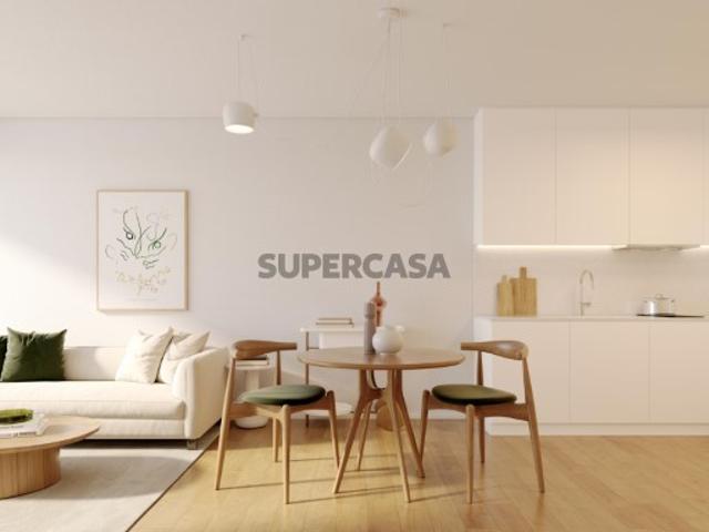 Apartamento T0 duplex, com varanda e terraço, em novo empreendimento, em Leça da Palmeira