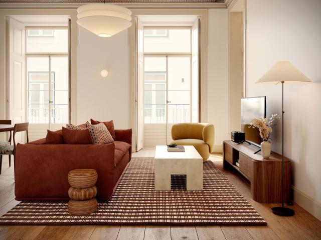 Apartamento T0 na Baixa em Lisboa