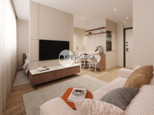 Apartamento T0 novo, no Edifício Sé, em Braga