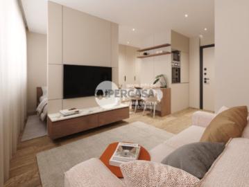 Apartamento T0 novo, no Edifício Sé, em Braga