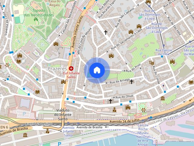 Apartamento T1+1 duplex com garagem | na Lapa, Lisboa