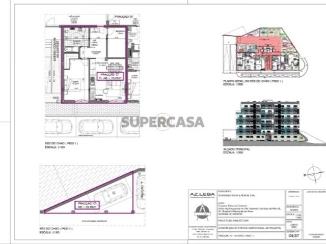 Apartamento T1+1 Fração G em Construção Barrocas, Oliveira de Azeméis