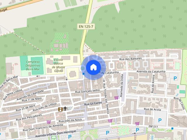 Apartamento T1+1 para alugar em Vila Real de Santo António