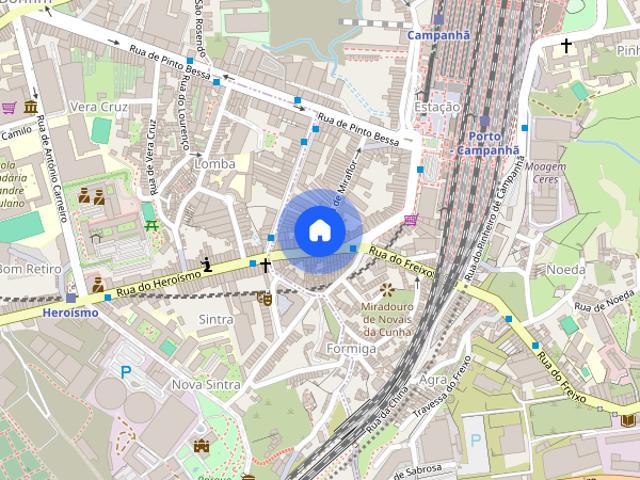 Apartamento T1+1 para alugar no Porto