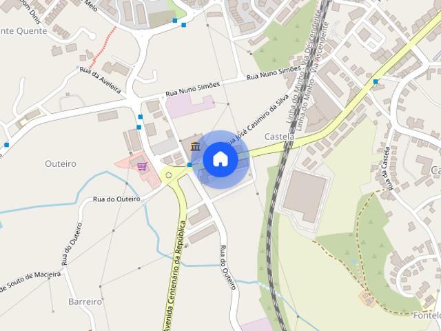Apartamento T1+1 próximo do centro de Famalicão