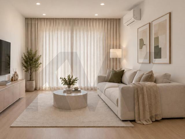 Apartamento T1 totalmente remodelado e Moderno a Passos da Praia c/ Vista Mar – Costa da Caparica