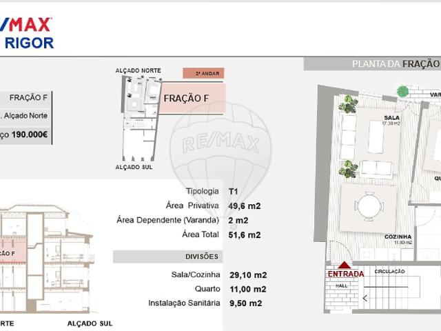Apartamento T1 à venda em Vila Real, Vila Real RE/MAX Portugal