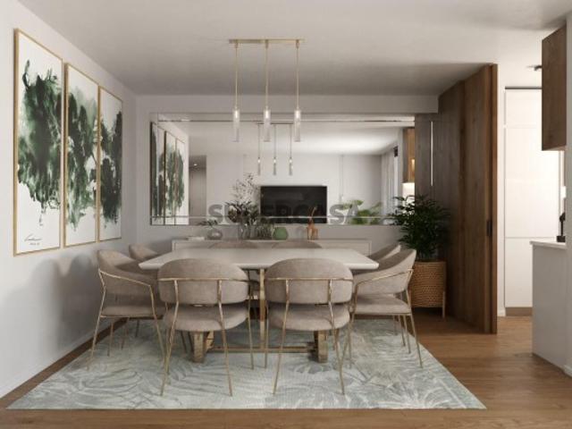 Apartamento T1 com 93 m2, varandas de 17m2 e terraço de 8,20m2
