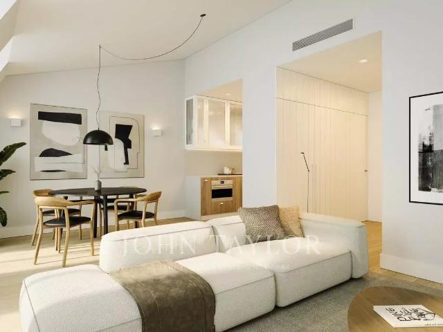 Apartamento T1 com jardim nas Avenidas Novas