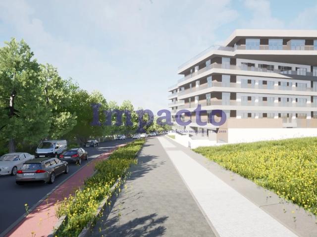 Apartamento T1 com terraço em construção