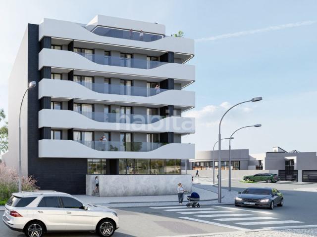 Apartamento T1 com varanda e garagem na Trofa