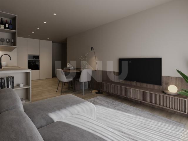 Apartamento T1 COM VARANDA E VISTA PARA PISCINA à venda no Acrescentar Residence, São Victor, Braga