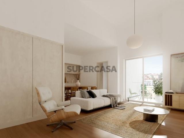 Apartamento T1 com varanda em novo empreendimento na Avenida Almirante Reis