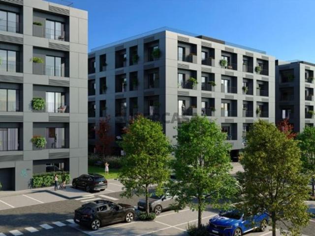 Apartamento T1, com varanda em novo empreendimento em Carcavelos