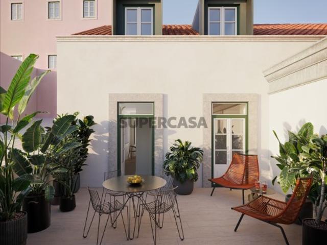 Apartamento T1 com varanda, Rocio Salema Courtyard, Rossio, Lisboa