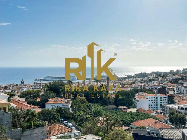 Apartamento T1 com vista piscina e Baía do Funchal