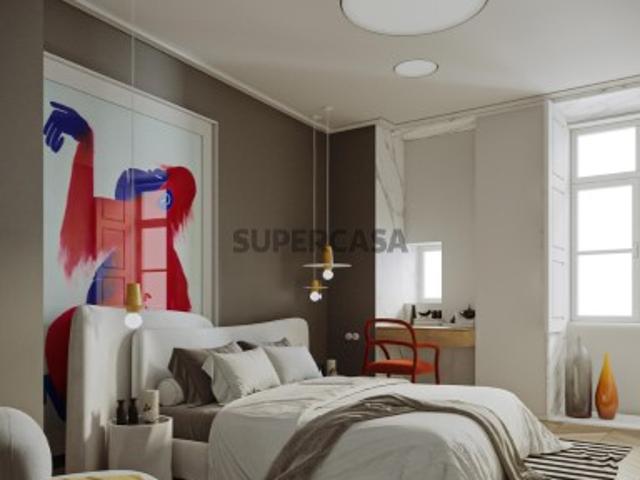 Apartamento T1 de 57m2 na Rua do Comércio do Porto
