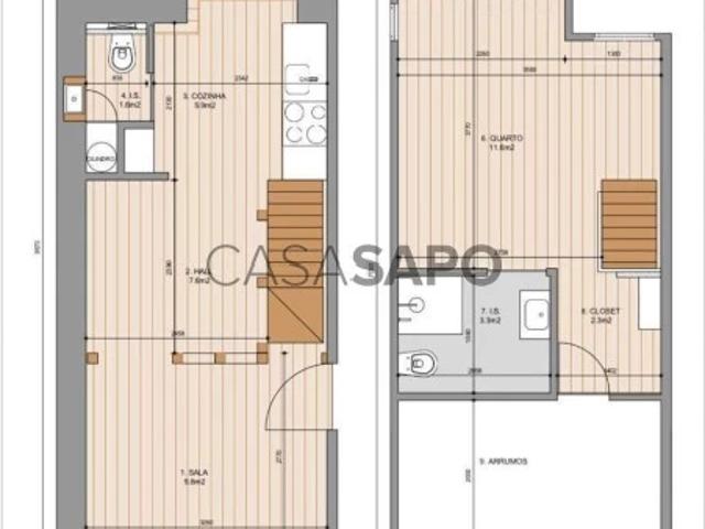 Apartamento T1 Duplex para alugar em Lisboa