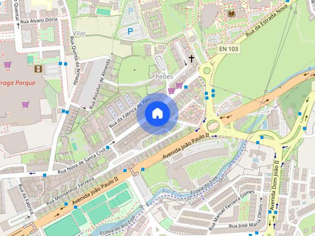 Apartamento T1 em Braga