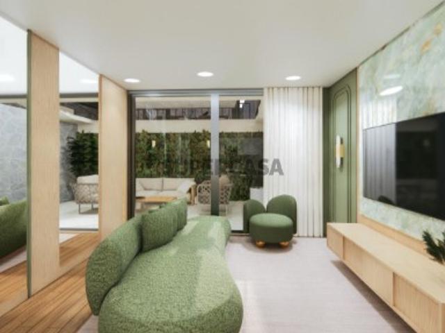 Apartamento T1 em Edifício Histórico com Terraço no centro do Porto