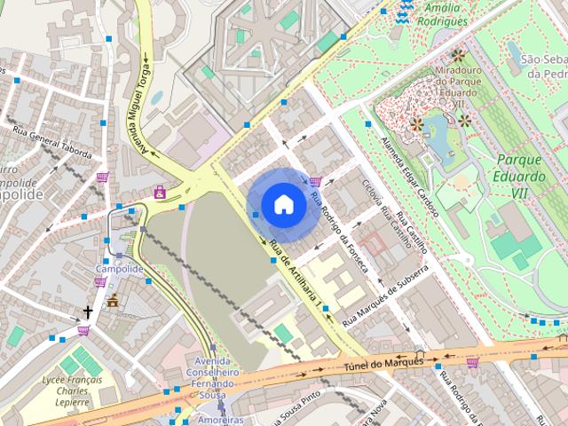 Apartamento T1 em Lisboa Parque Eduardo VII