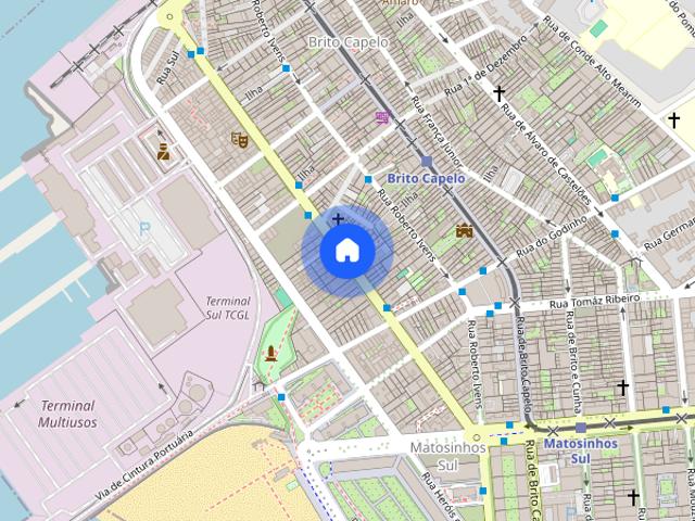Apartamento T1 em Matosinhos metro e praia