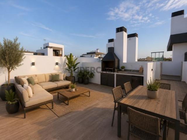 Apartamento T1 em Olhão, com terraço privativo e piscina