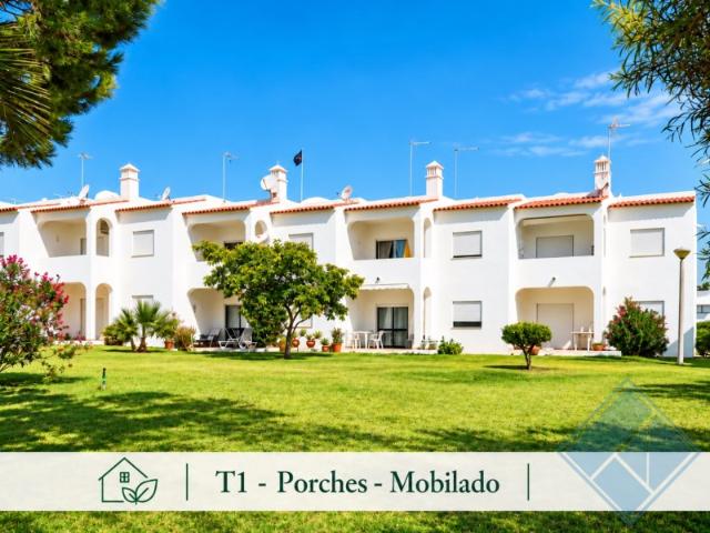 Apartamento T1 Mobilado com Varanda, Ar Condicionado e Piscina | Porches Algarve