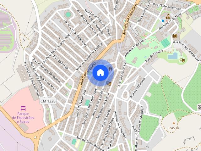 Apartamento T1 mobilado e equipado em Aljustrel