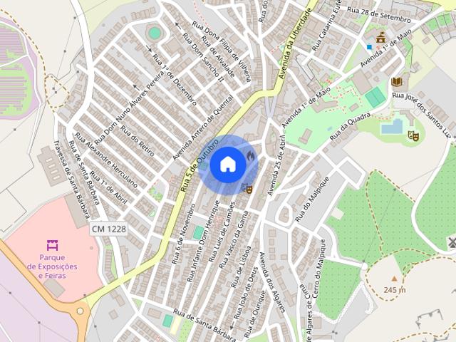 Apartamento T1 mobilado e equipado em Aljustrel