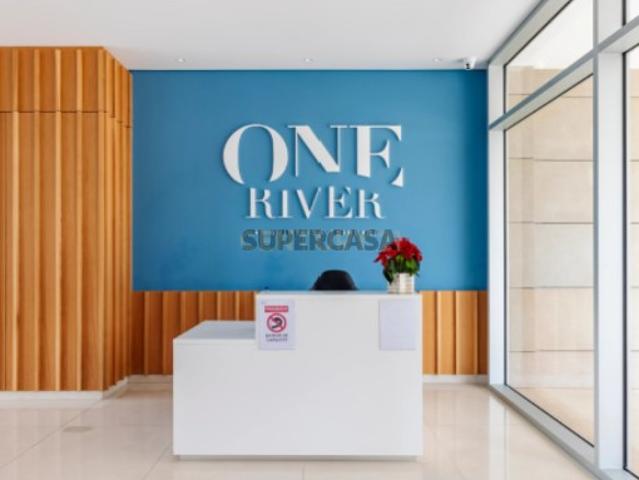 Apartamento T1 no One River 2021 na Quinta da Trindade Condomínio com piscina aquecida e ginásio