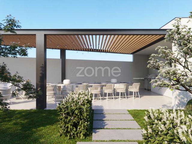 Apartamento T1 + Espaço Complementar com 3 Quartos e Acesso ao Jardim