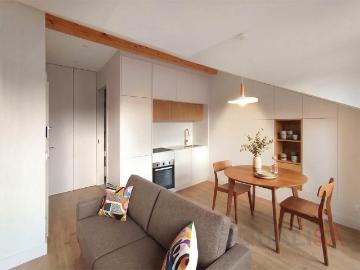 Apartamento T1 novo, com varanda e lugar de garagem em S. Ví. 31m² Braga São Vítor