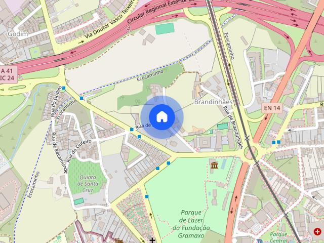 Apartamento T1 novo com varanda Empreendimento Agra Campus
