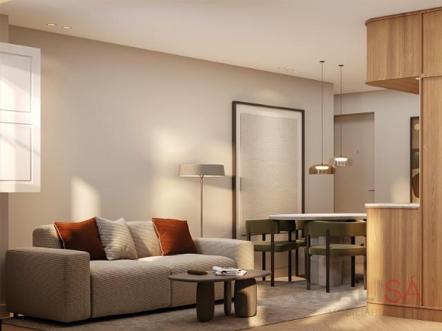 Apartamento T1 novo em Maximinos, a 100m do centro histórico de Braga em construção