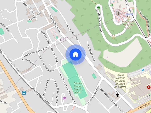 Apartamento T1 para alugar em Viana do Castelo
