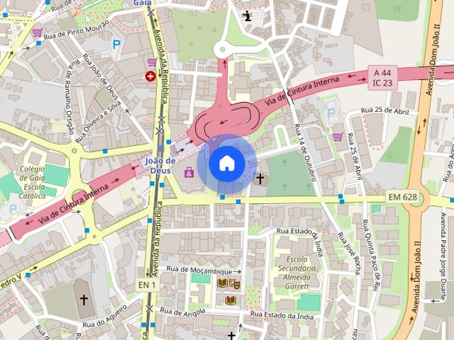 Apartamento T1 para alugar em Vila Nova de Gaia