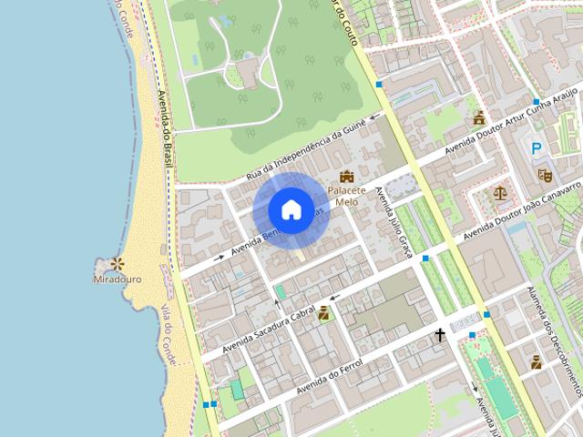 Apartamento T1 para alugar em Vila do Conde