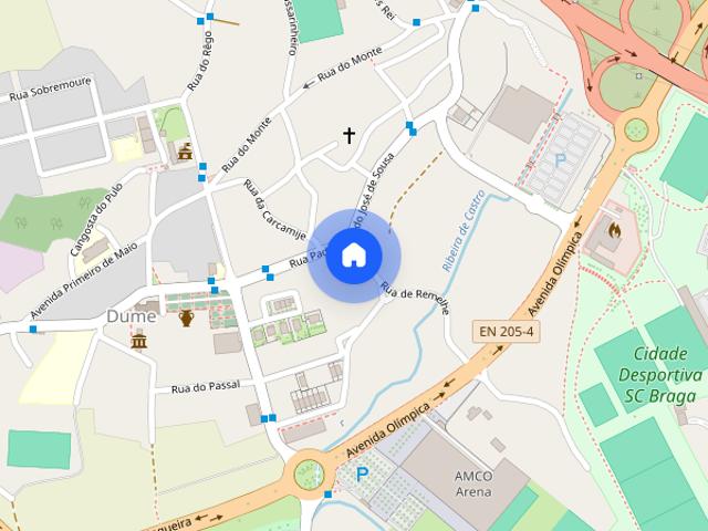 Apartamento T1 para alugar em Braga