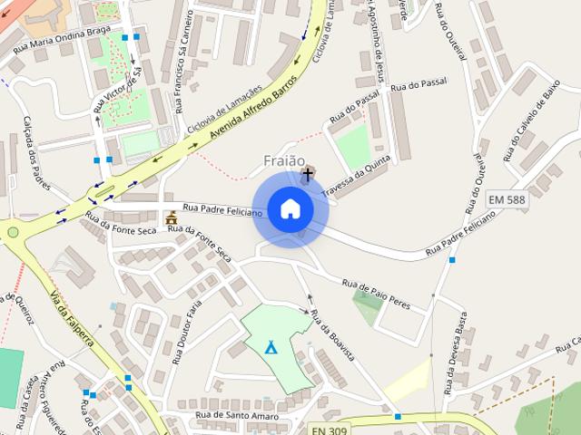 Apartamento T1 para alugar em Braga