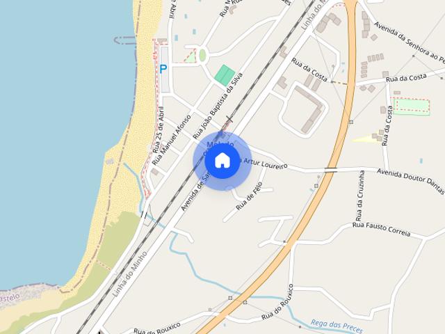 Apartamento T1 para alugar em Caminha