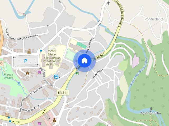 Apartamento T1 para alugar em Cabeceiras de Basto