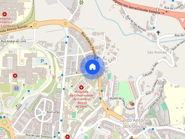 Apartamento T1 para alugar em Coimbra