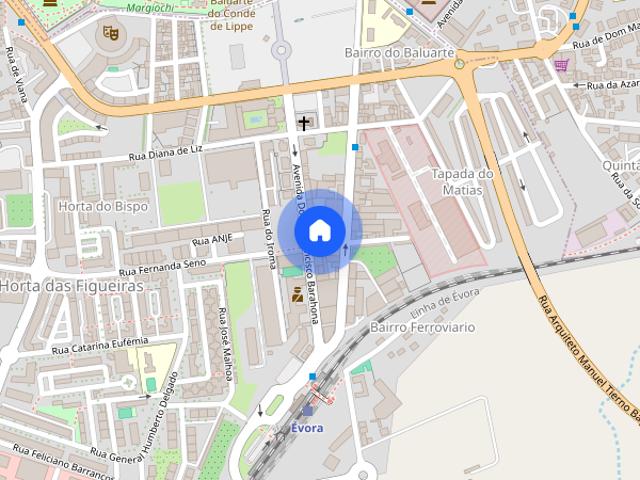 Apartamento T1 para alugar em Évora