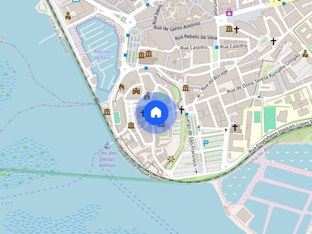 Apartamento T1 para alugar em Faro
