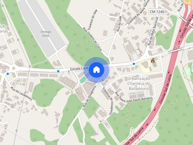 Apartamento T1 para alugar em Leiria