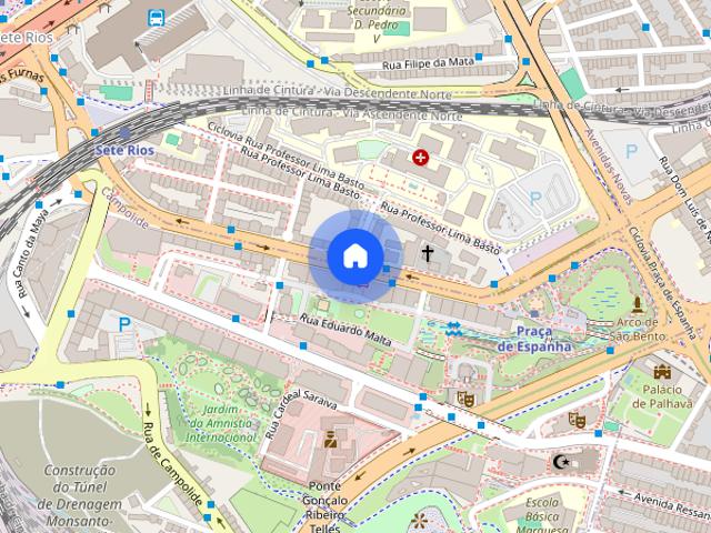 Apartamento T1 para alugar em Lisboa