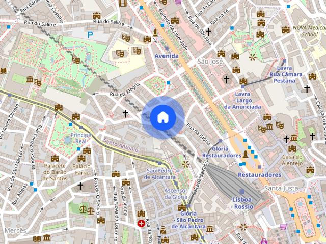 Apartamento T1 para alugar em Lisboa