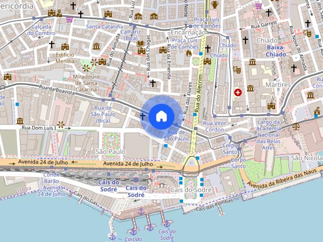Apartamento T1 para alugar em Lisboa